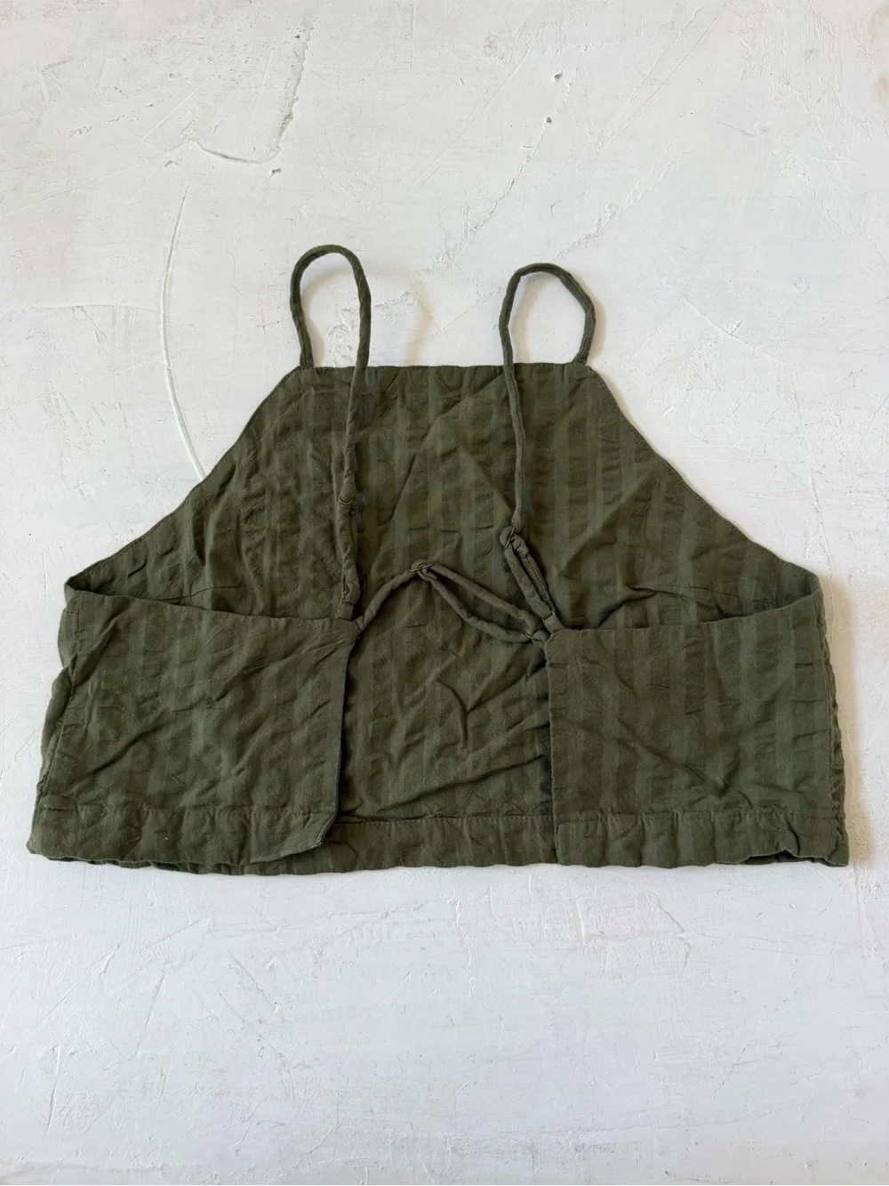 Free People Tulip Sets Olive Green Size M